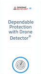 Mobile Screenshot of dronedetector.com
